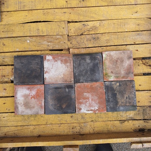 Reclaimed black and red inch - reclaimed, 6