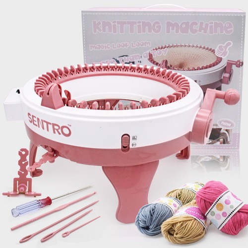 Sentro knitting machine 48 - knitting,