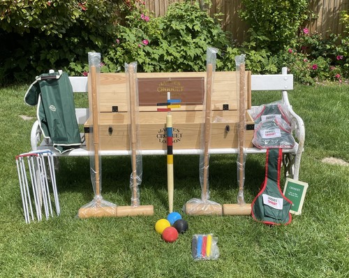 Jaques croquet set - croquet,