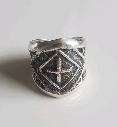 Sterling silver tufa - sterling,