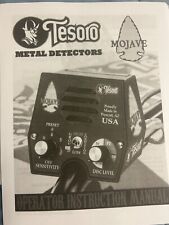 TESORO MOJAVE METAL DETECTOR