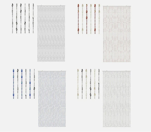 Beaded door curtain acrylic - curtain,