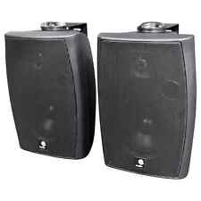 120W Stereo Bluetooth Speakers Active Pair Wall Mount or Bookshelf Black/White