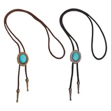 Unique Leather Cord Bolo Tie