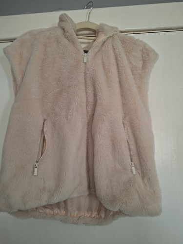 Ladies faux fur gilet - fur,