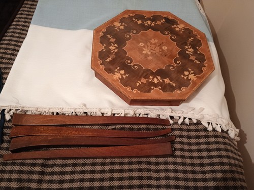 Vintage italian inlaid music - vintage,