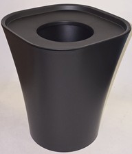 Three Black Magis Trash Bins