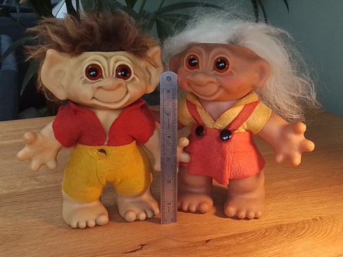 Dam trolls 1960s vintage - trolls,