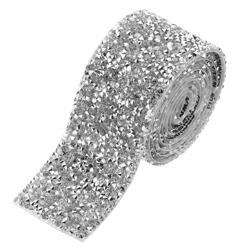 Rhinestone ribbon inch - rhinestone,