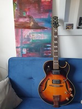 Peerless Gigmaster Jazz Guitar - Korean Made 2000s Sunburst Orange Fully Hollow