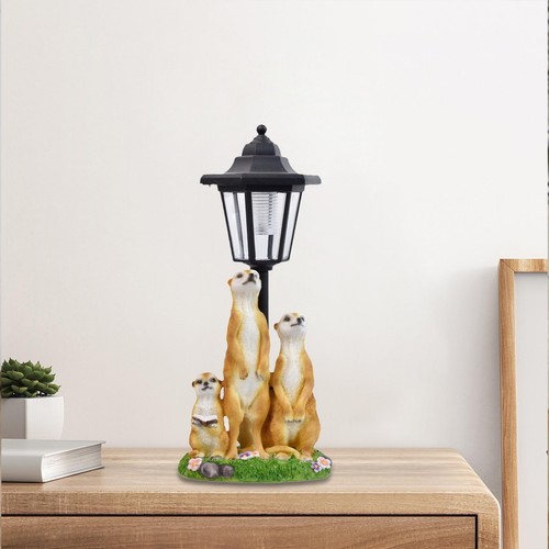 Solar powered meerkat garden - powered,