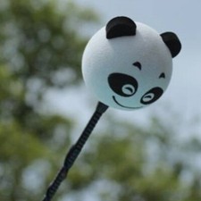 Cute Panda Car Antenna Aerial Ball EVA Topper Truck SUV Pen Decor Gift Toy UK ZN