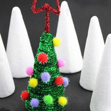 Polystyrene Foam Cones for DIY Painting For Crafts Christmas Project