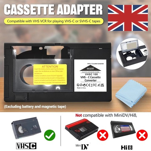 Vhs vhsc tape converter - to,