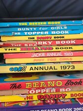 ANNUAL JOB LOT 50 plus beano
