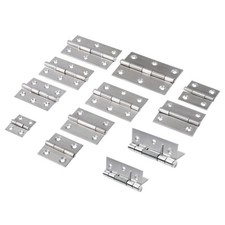 Stainless Steel Hinges Door Hinge 1" 1.5" 2" 2.5" 3" 25mm 38mm 50mm 63mm 75mm