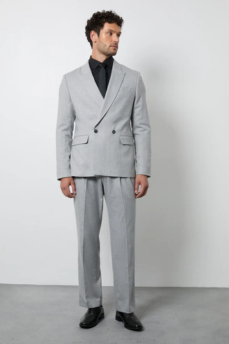 Burton grey suit trousers - burton,