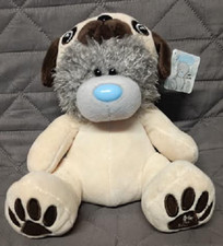 Me To You Bear / Tatty Teddy - Dressed as a Beige Pug Dog - 8" - New with Tag