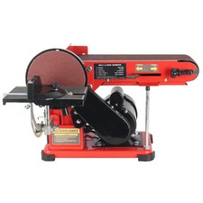 2in1 Belt DISC Sander Bench Electric Worktop Wood Metal Sanding Heavy Duty Tool