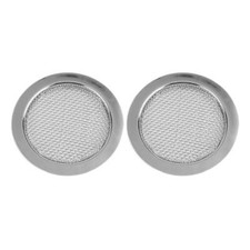 2pcs 6cm Chrome Resonator