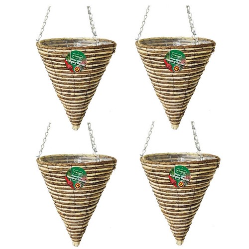 Set four flower hanging - of,
