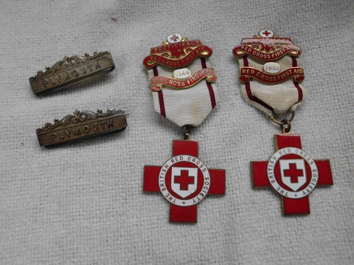 Proficiency red cross medals - proficiency,