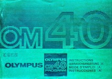 Olympus OM40 35mm SLR Camera