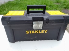 STANLEY ESSENTIAL TOOL BOX (16IN) DURABLE MISSING THE REMOVABLE TOTE TRAY