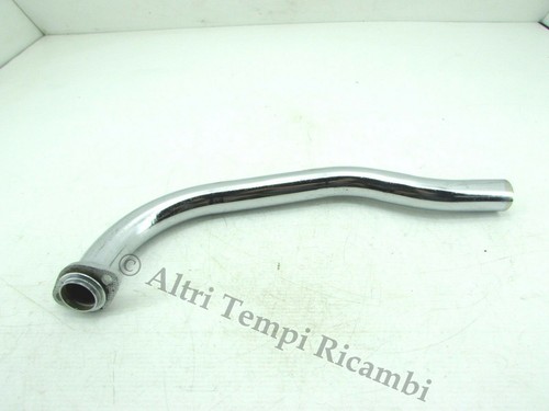 Curved muffler for - for, motorcycles