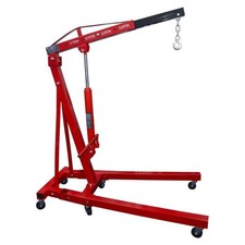 US PRO 1 TON HYDRAULIC FOLDING ENGINE CRANE Stand Hoist lift Jack Workshop Tools