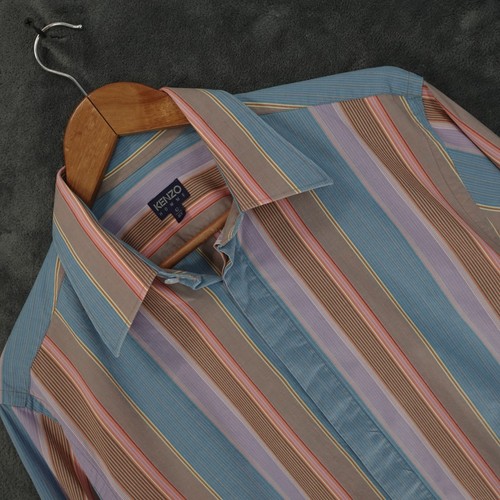 Vintage kenzo homme shirt mens - vintage,