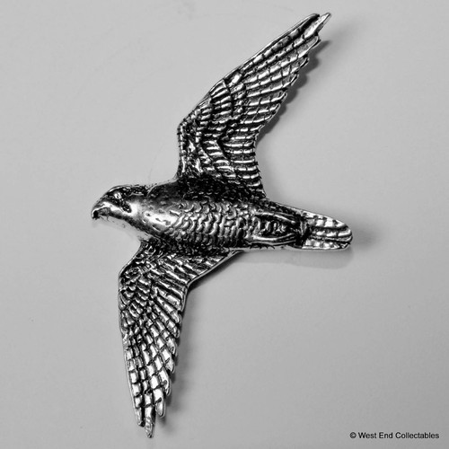 Peregrine falcon pewter - falcon,