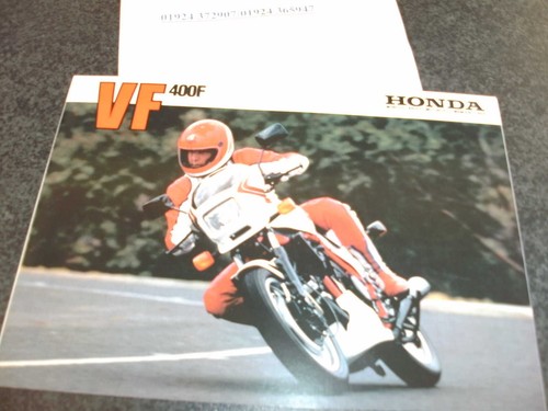Honda vf400f sales brochure - ,