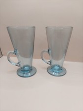 Latte Coffee Mugs Smoke Blue