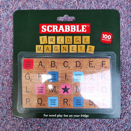 Scrabble magnetic fridge tiles - magnetic,