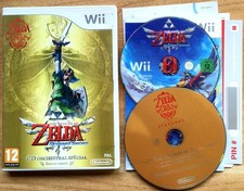 ZELDA SKYWARD SWORD CD ORCHESTRAL SPECIAL LIMITED EDITION COMPLETE Wii PAL FRA