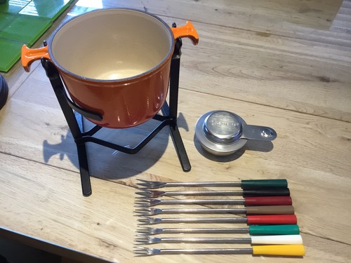 Vintage creuset fondue set - vintage,