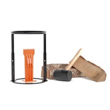 Forest Master USAB 7" Manual Log Splitter with FM-SG Base Guard – Heavy-Duty