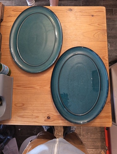 Denby greenwich oval platter - greenwich,