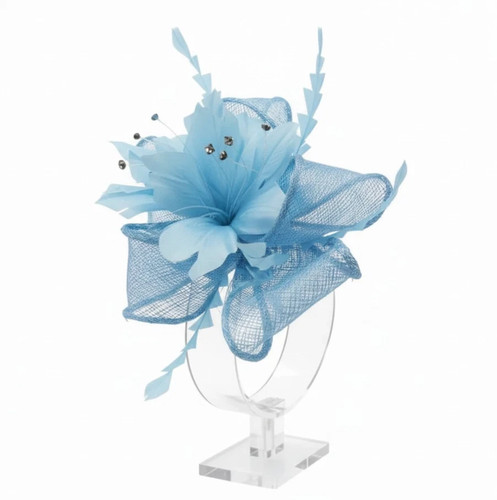 Small flower feather hair - flower,