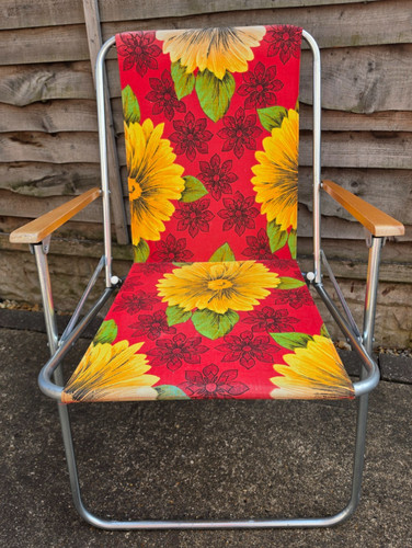 Vintage floral folding - vintage, deck