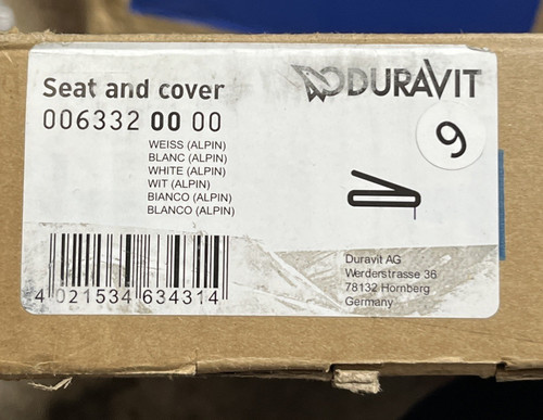 Duravit elongated toilet seat - duravit,