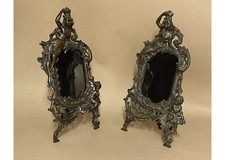 Art Nouveau Copper Pair Of