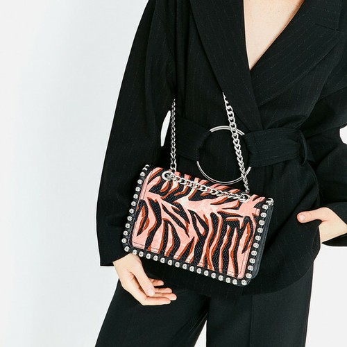 Zara animal print printed - print,