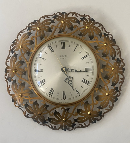 Metamec brass patina floral - metamec,