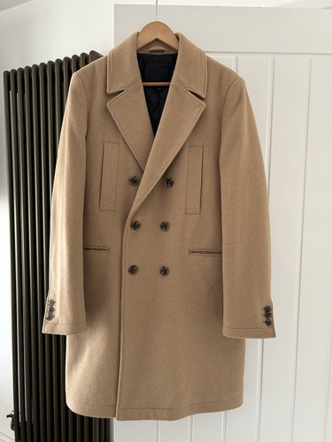 Asos men camel wool blend - camel,