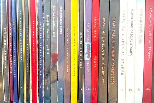 Stamp year books complete - ,