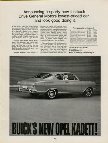 1965 1966 buick opel - 1966,