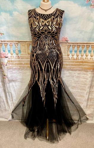 Gatsby maxi dress - maxi, 14