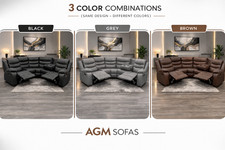 Roma Corner | Black, Brown